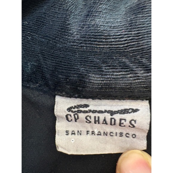 CP Shades Velvet Button Down Top Sequin Butterfly‎ Embellished Long Sleeve S - Picture 2 of 9